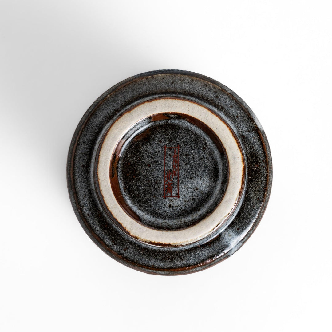 Tea Cups featuring Hokusai's Red Mount Fuji design, with vibrant red, blue, and white colors for a striking display.