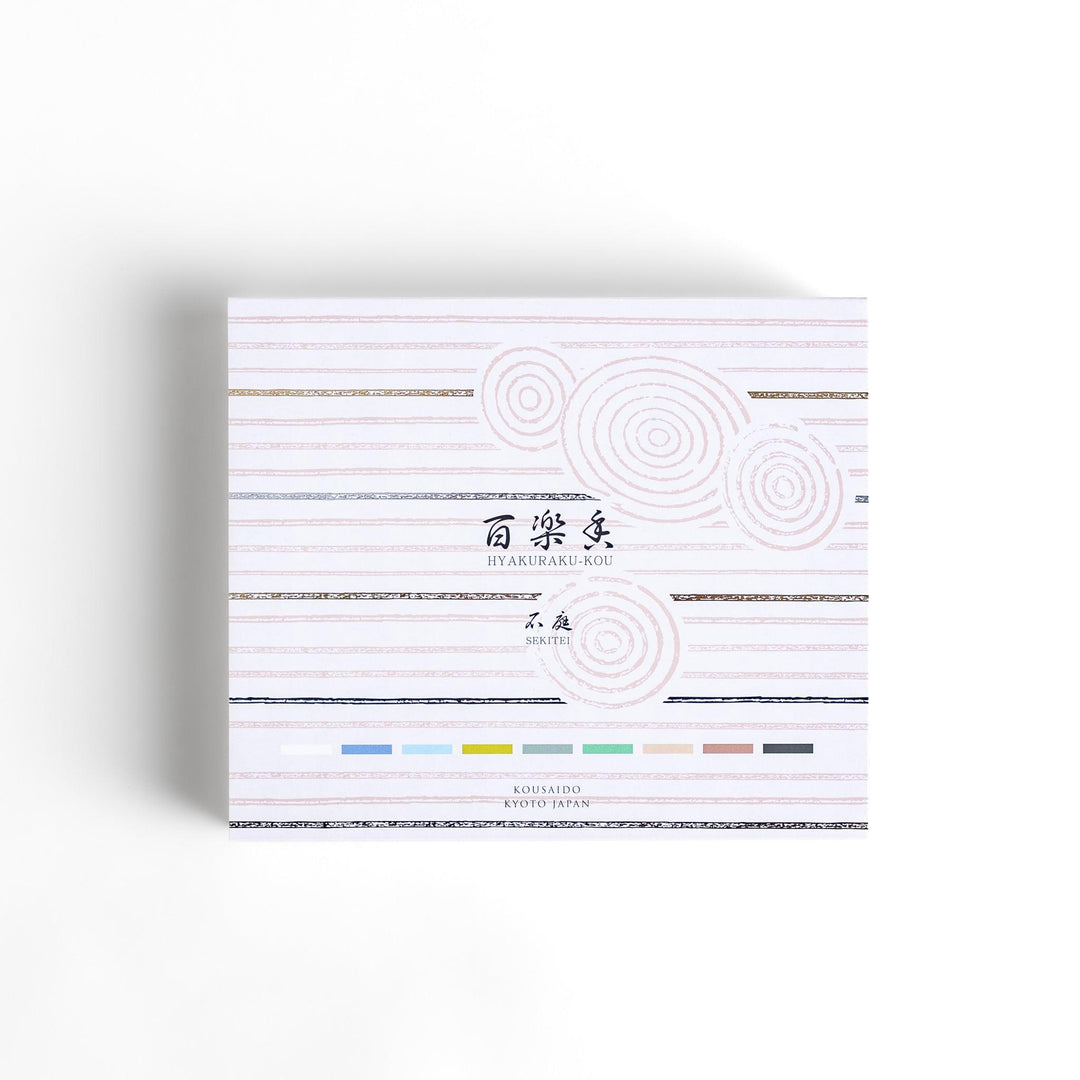 Incense set featuring a selection of delicate fragrances in an elegant box with a minimalist Japanese design, perfect for relaxation, meditation, and daily rituals.