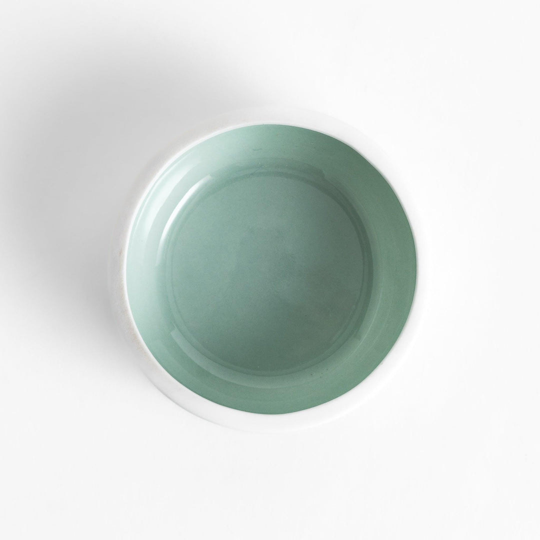 Samurai Helmet Lidded Condiment Bowl, a ceramic bowl with a unique lid shaped like a samurai helmet, featuring intricate blue and gold detailing, perfect for serving sauces.