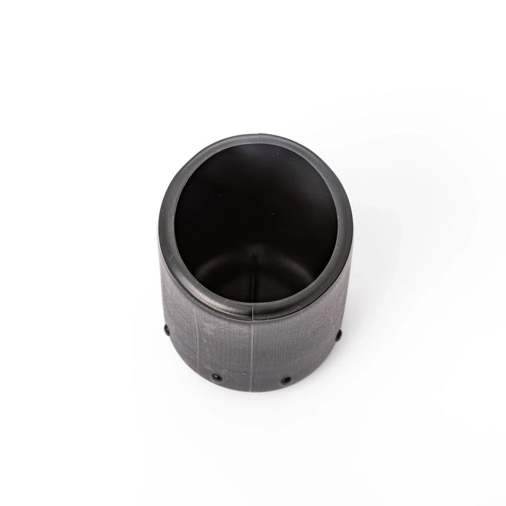Japanese bamboo Ikebana basket vase set with a removable black inner water container for fresh flower displays