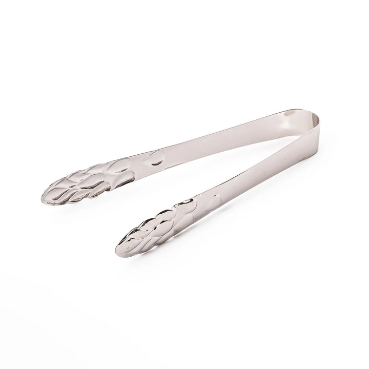 Japanese asparagus serving tongs with unique vegetable shaped tips premium stainless steel kitchen cooking utensil