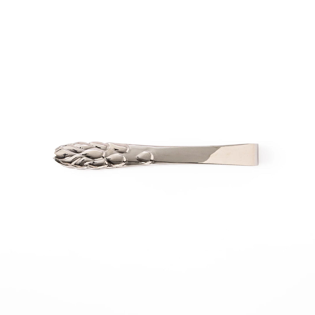 Japanese asparagus serving tongs with unique vegetable shaped tips premium stainless steel kitchen cooking utensil