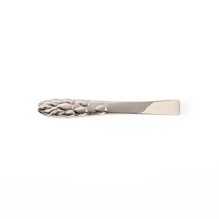 Japanese asparagus serving tongs with unique vegetable shaped tips premium stainless steel kitchen cooking utensil