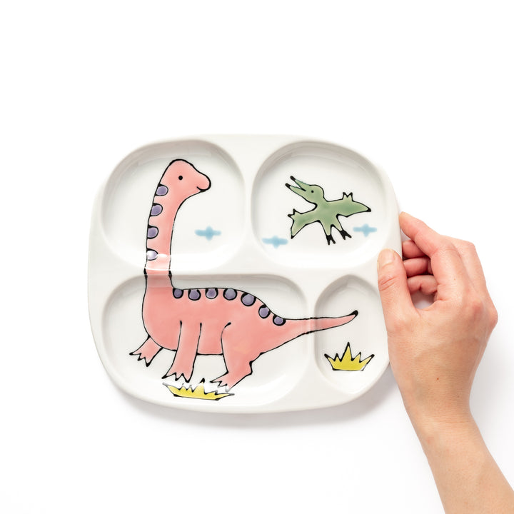 Brachiosaurus Dino Kids Dinnerware Set