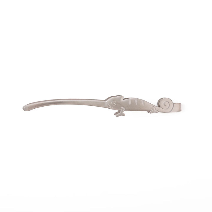 Unique Japanese chameleon kitchen tongs with creative animal shaped handle premium stainless steel food serving utensil