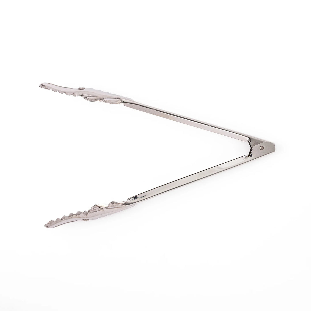 Unique Japanese stainless steel crocodile tongs decorative alligator shape food server for salads BBQ and appetizers