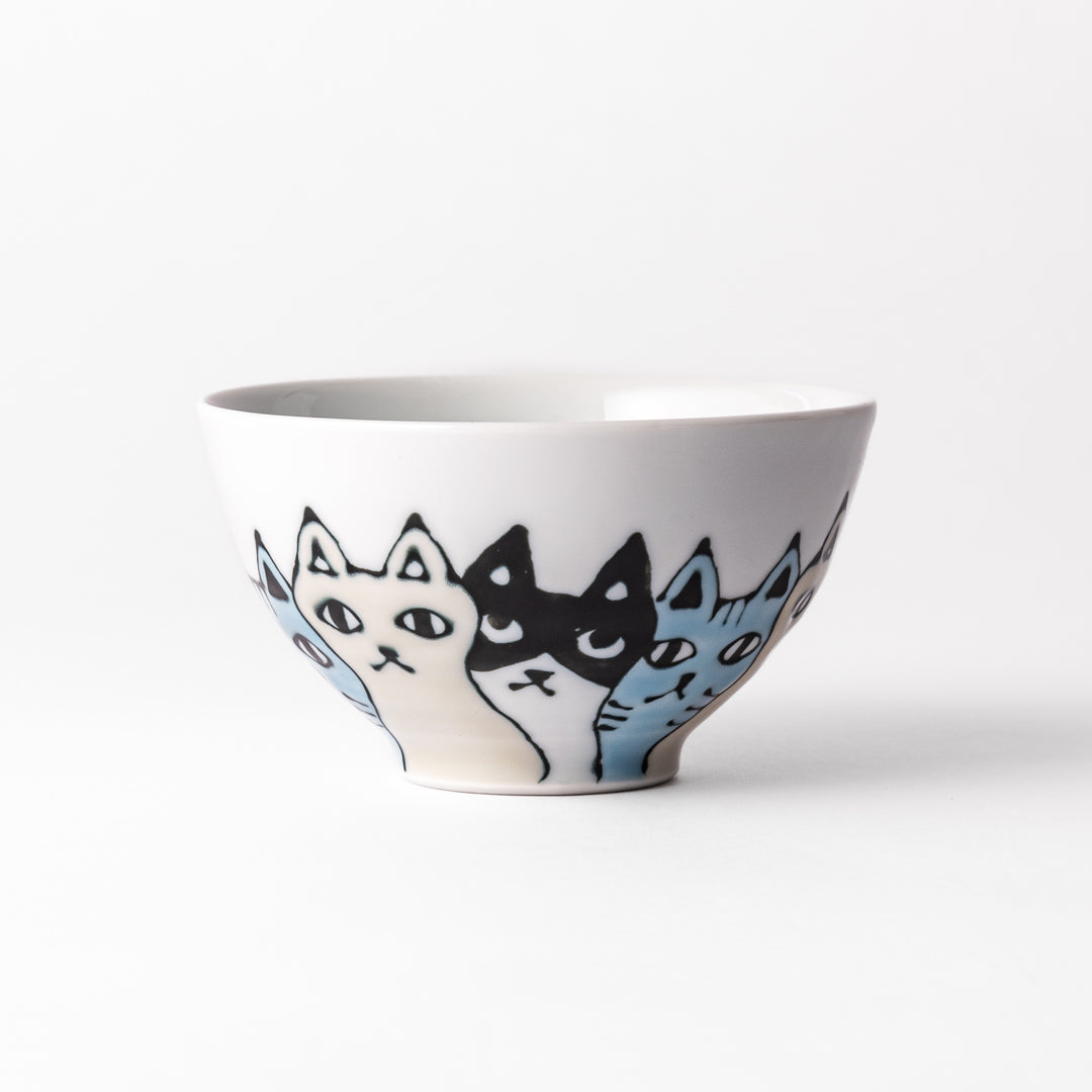Curious Cats Rice Bowl