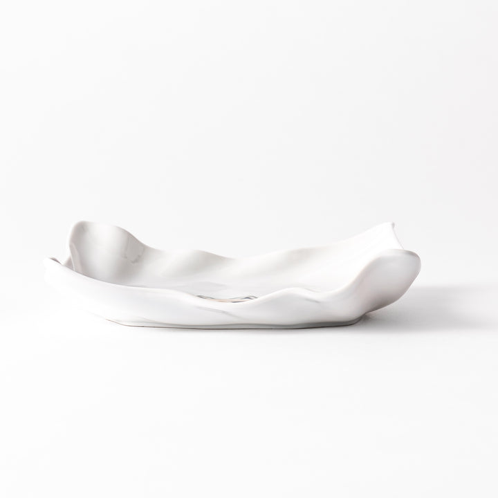 Curious Cats Wavy Dessert Plate