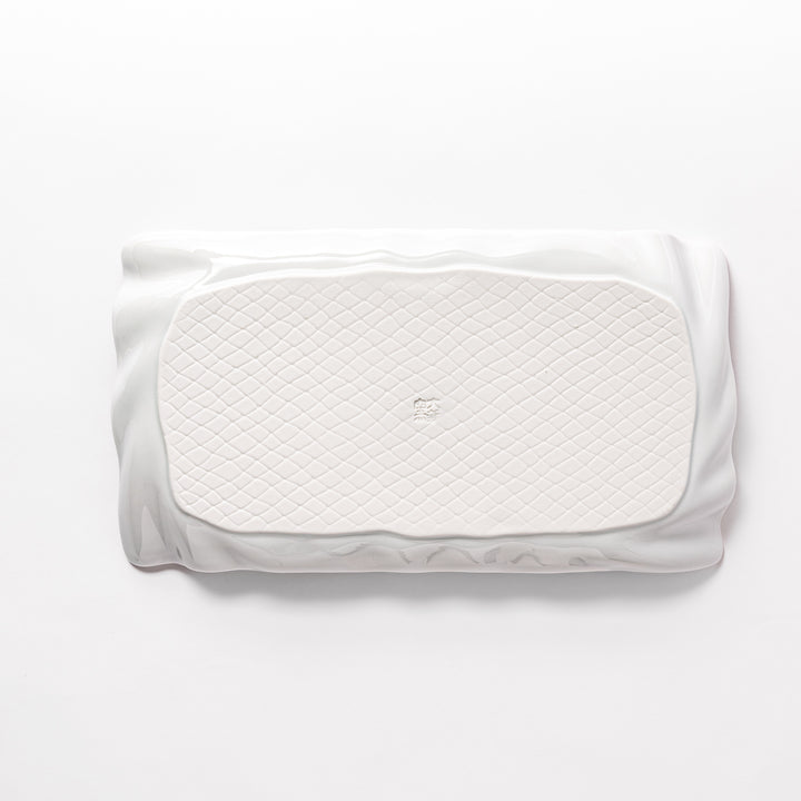 Curious Cats Wavy Salad Plate
