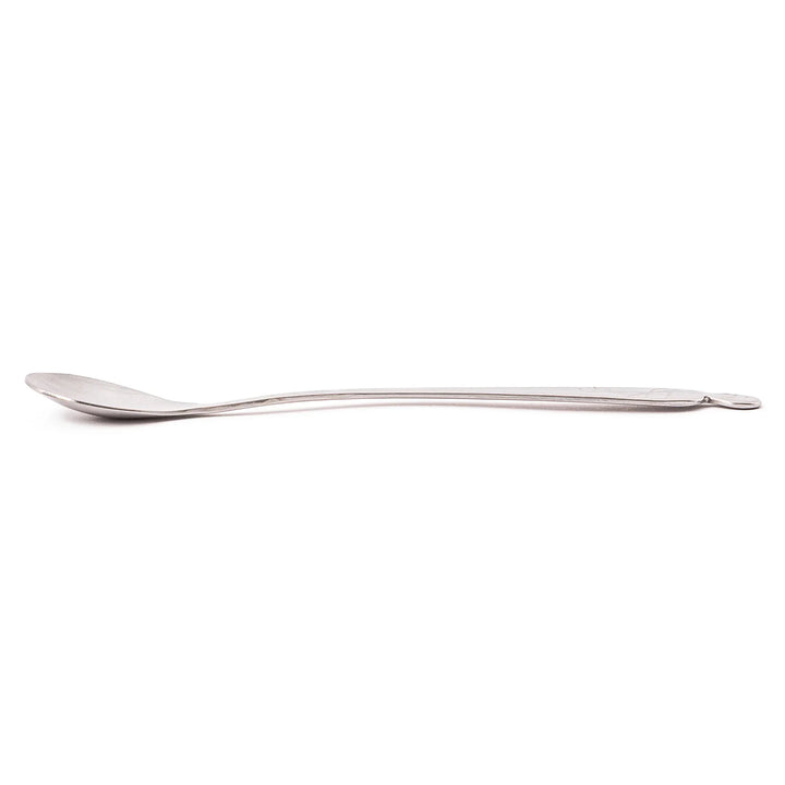 Cute Japanese kakigori spoon featuring flamingo design long handle stainless steel dessert spoon for shaved ice parfait