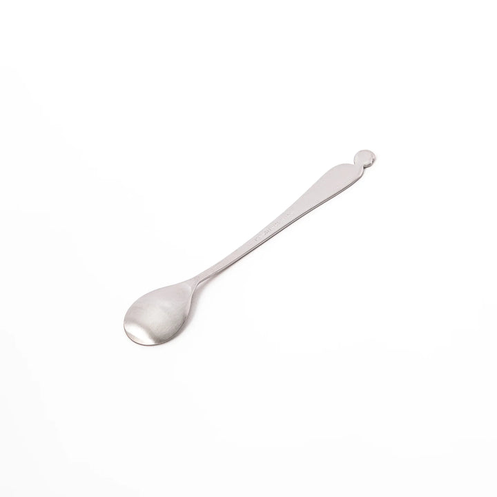 Cute Japanese kakigori spoon featuring flamingo design long handle stainless steel dessert spoon for shaved ice parfait