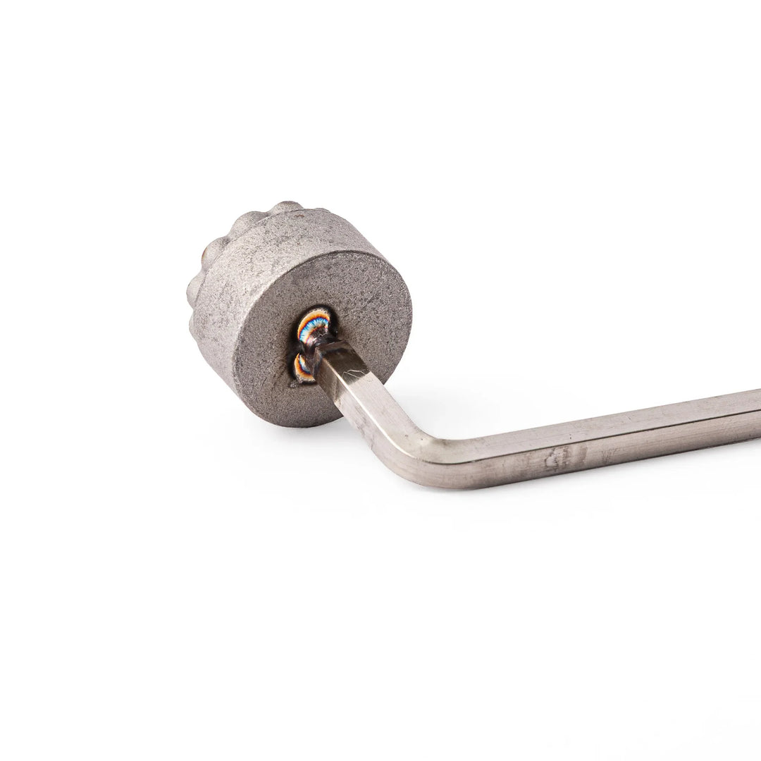 Traditional Japanese chrysanthemum bread branding iron, a hot stamp tool perfect for marking wagashi, manju, and castella cake