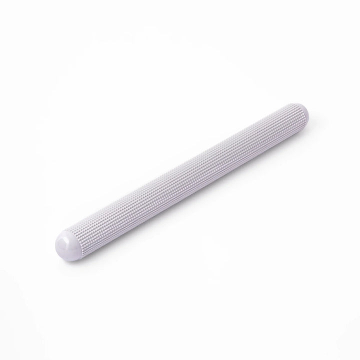 Japanese dough degassing rolling pin in large size, a textured abs resin pastry roller perfect for baking bread