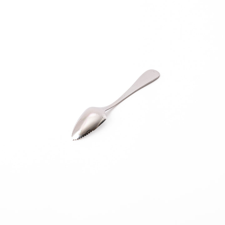 High quality Japanese stainless steel grapefruit spoon with jagged serrated edge functional dessert fruit utensil