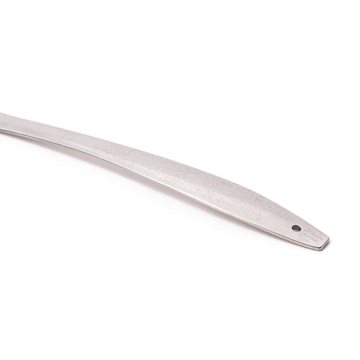 Authentic Japanese tofu scoop with perforated holes high quality stainless steel skimmer ladle for Yudofu hot pot