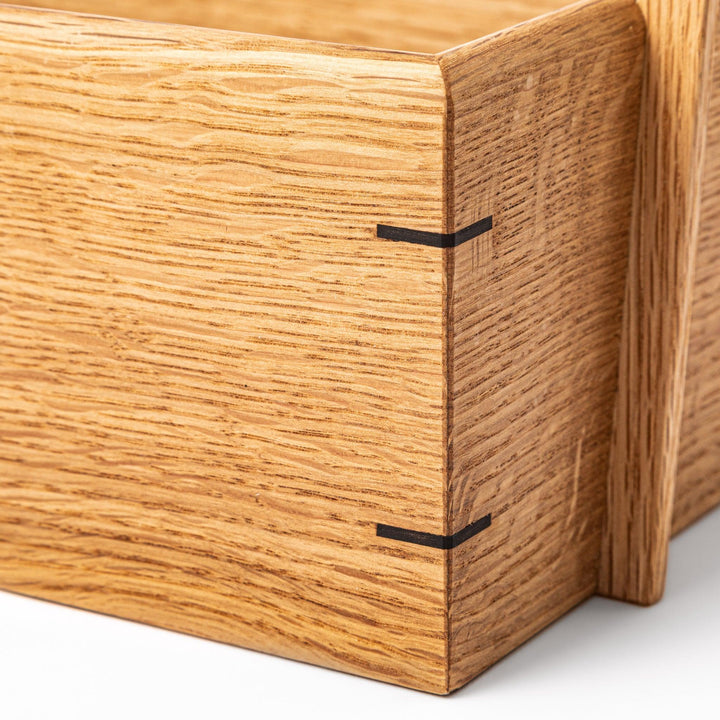 Japanese Wooden Okamochi Storage Caddy with Removable Trays