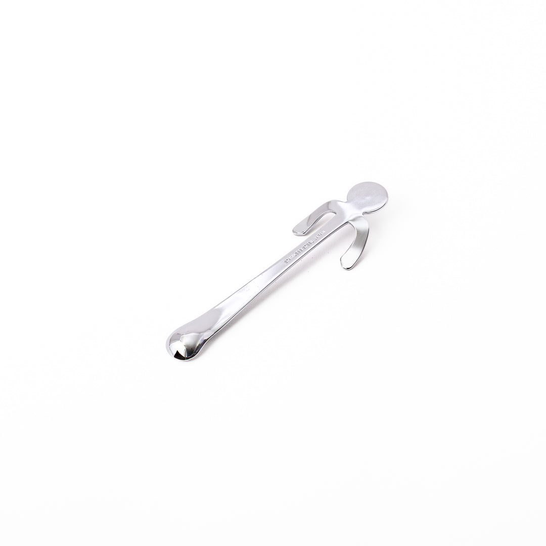 Cute smile face boy mug clip spoon unique stainless steel hanging teaspoon and beverage stirrer kitchen utensil