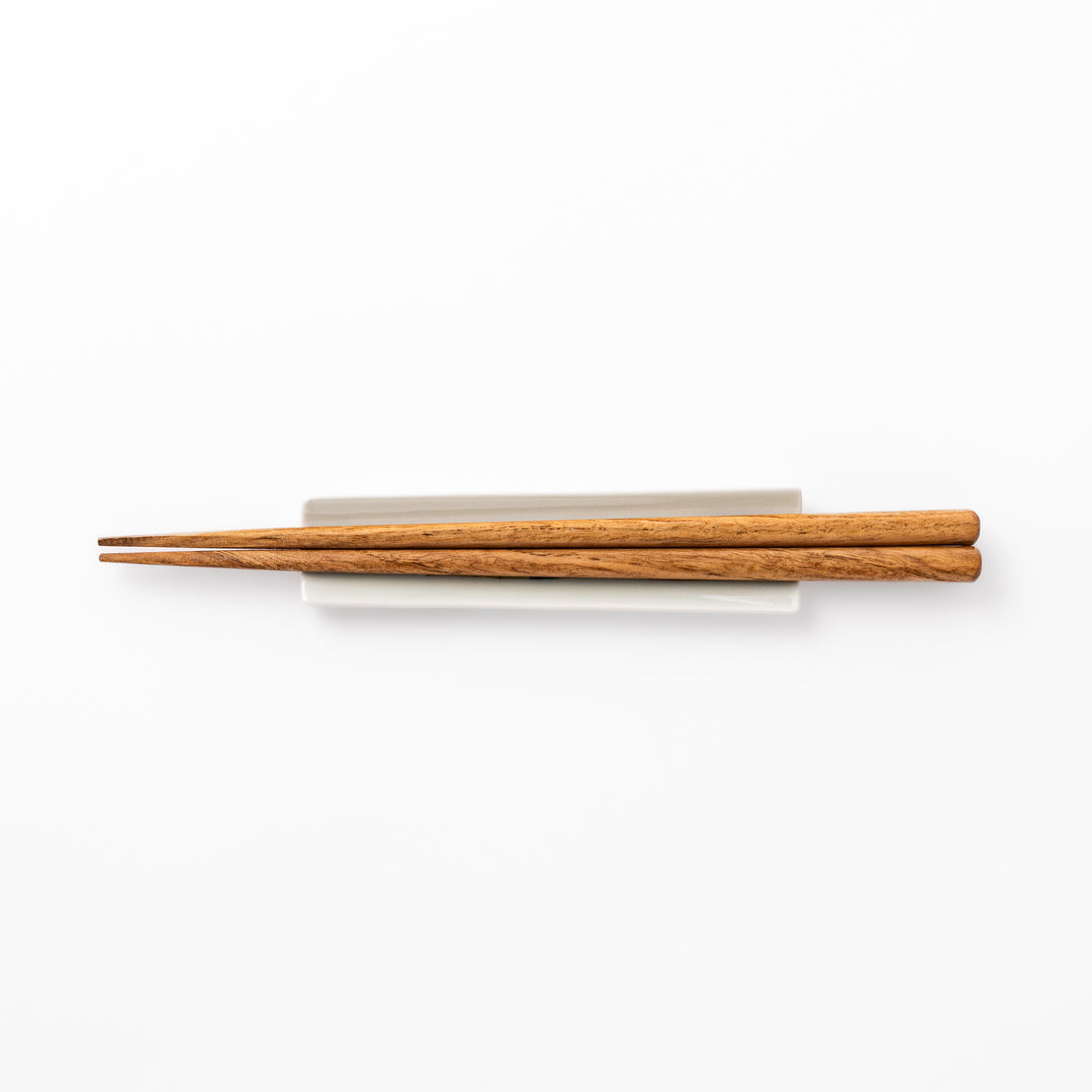 Japanese porcelain chopstick rest with Netherlands design featuring colorful houses, red tulips, and a blue windmill