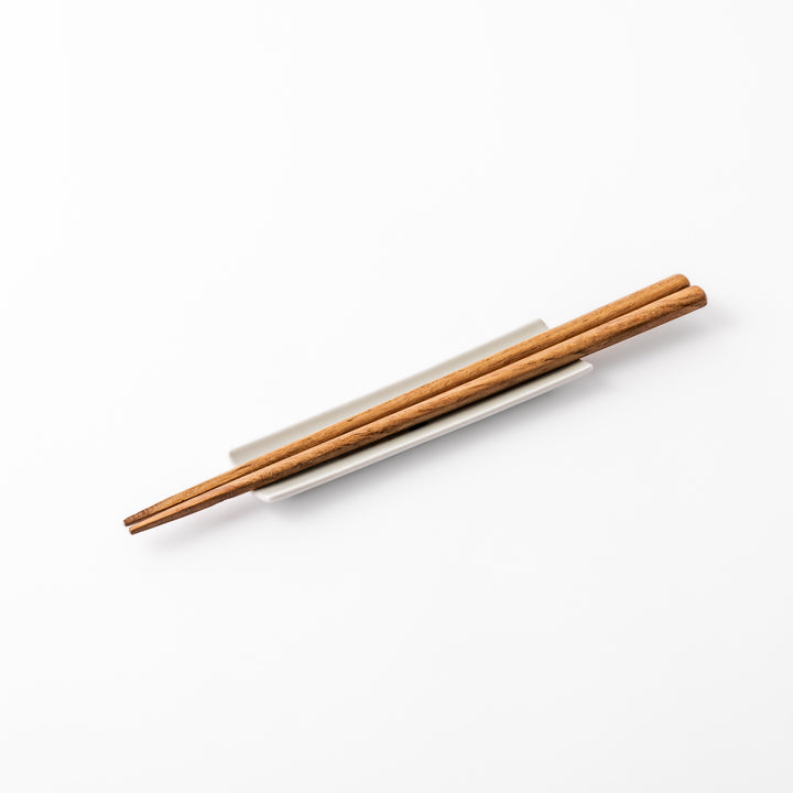 Japanese porcelain chopstick rest with Netherlands design featuring colorful houses, red tulips, and a blue windmill