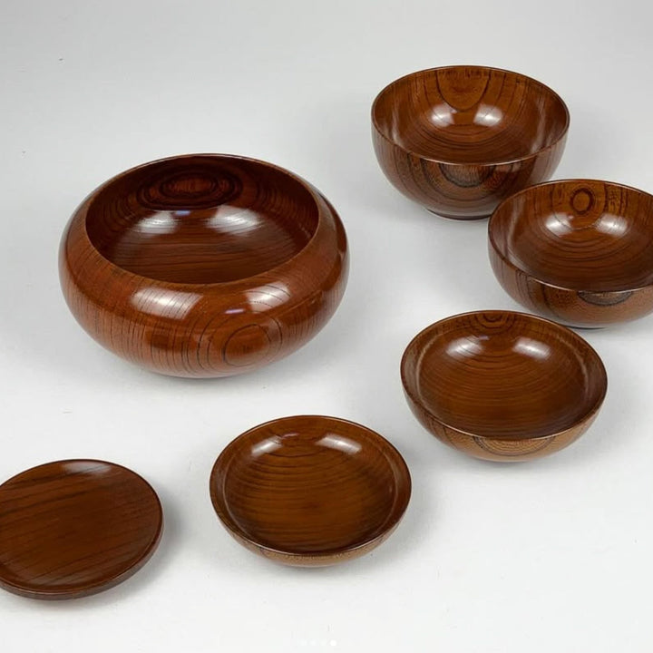 Zelkova Wood Oryoki Bowl
