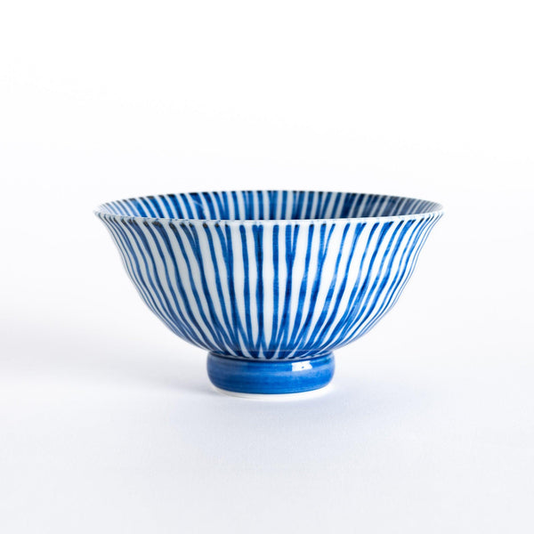 Blue Striped Flared Rice Bowl – JOC Goods