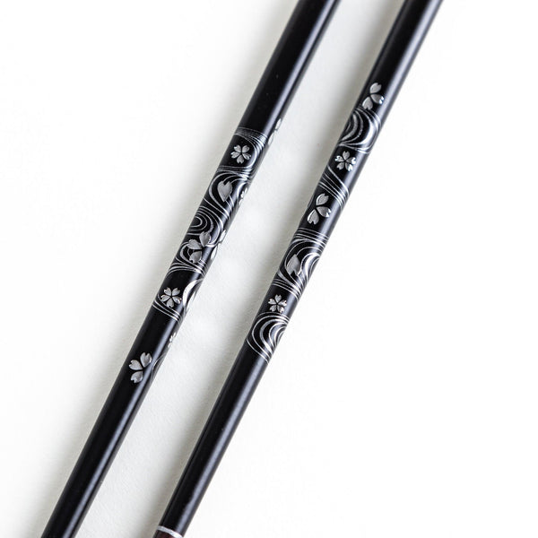 Elegance Waves Floral Chopsticks