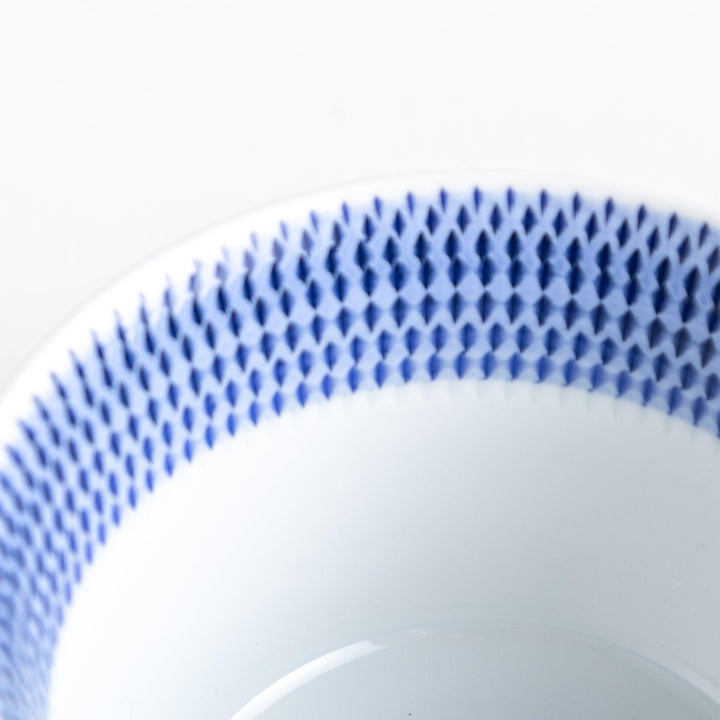 Ceramic condiment bowls, each with a delicate gradient pattern. The bowls are in various pastel colors, including red, green, turkish blue, purple, and blue showcasing their textured design.