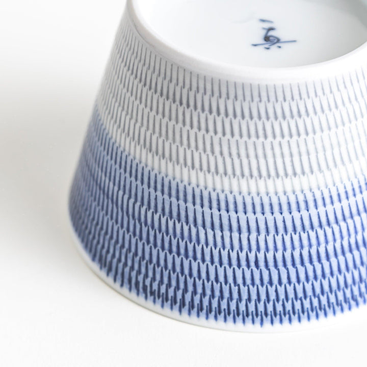 Ceramic condiment bowls, each with a delicate gradient pattern. The bowls are in various pastel colors, including red, green, turkish blue, purple, and blue showcasing their textured design.