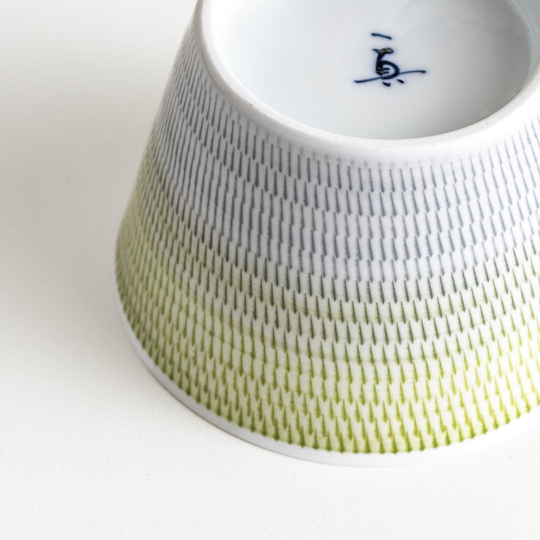 Ceramic condiment bowls, each with a delicate gradient pattern. The bowls are in various pastel colors, including red, green, turkish blue, purple, and blue showcasing their textured design.