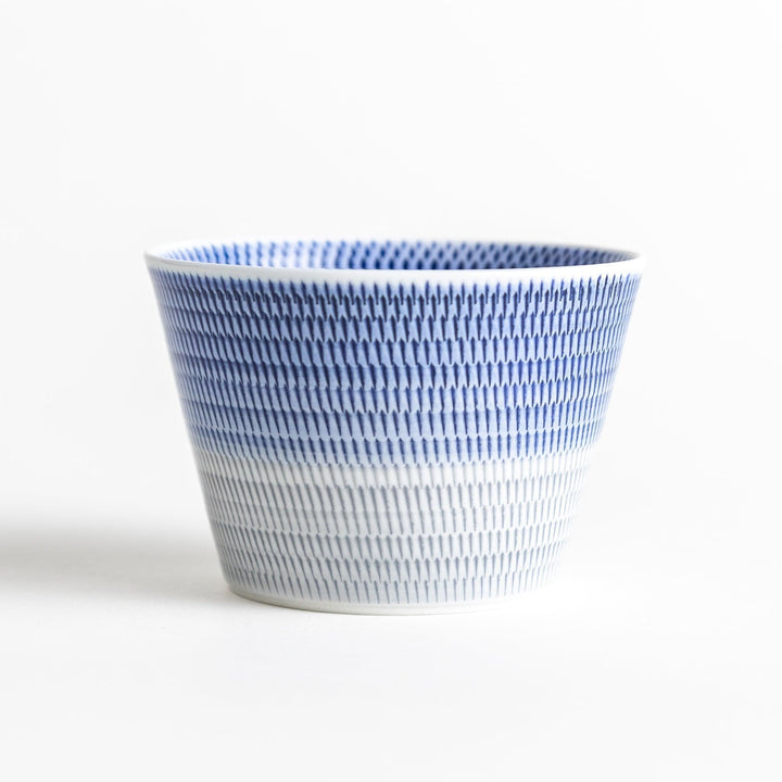 Ceramic condiment bowls, each with a delicate gradient pattern. The bowls are in various pastel colors, including red, green, turkish blue, purple, and blue showcasing their textured design.