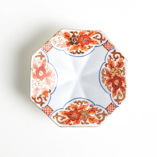 Floral Blossom Octagon Sauce Dish