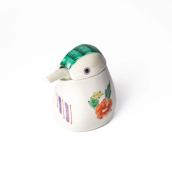 Floral Kingfisher Soy Sauce Dispenser