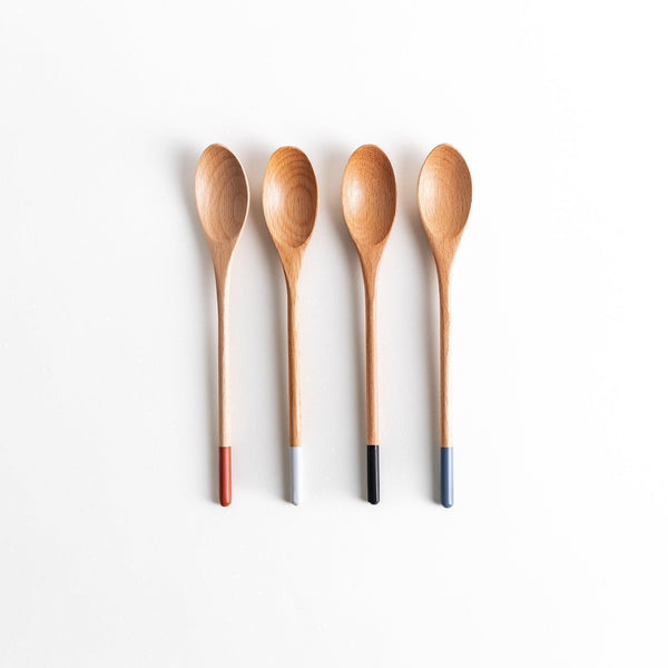Minimalist Pastel Tipped Wooden Spoon