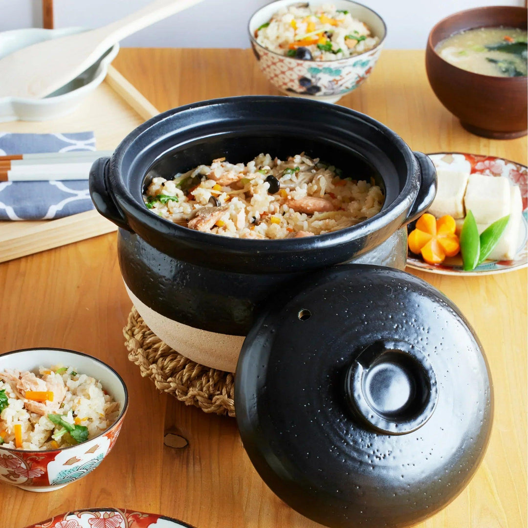 Donabe For Rice Cooking Non-stick Comfort 3-Cup Rice Donabe – JOC Goods