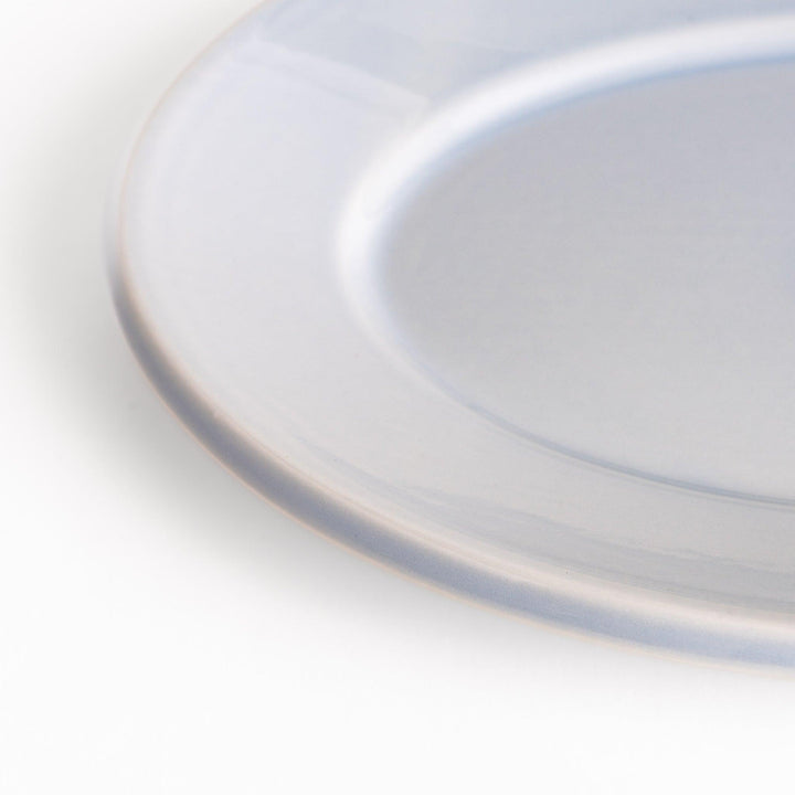Durable and elegant blue ceramic salad plate, adding a pop of color to your table setting.