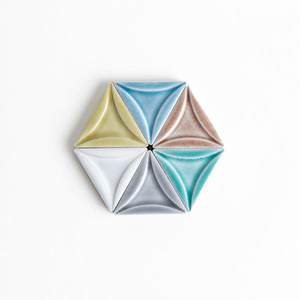 Pastel Triangle Chopstick Rest