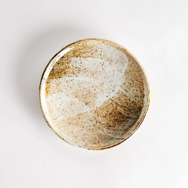 Rustic Earth Tone Dessert Plate