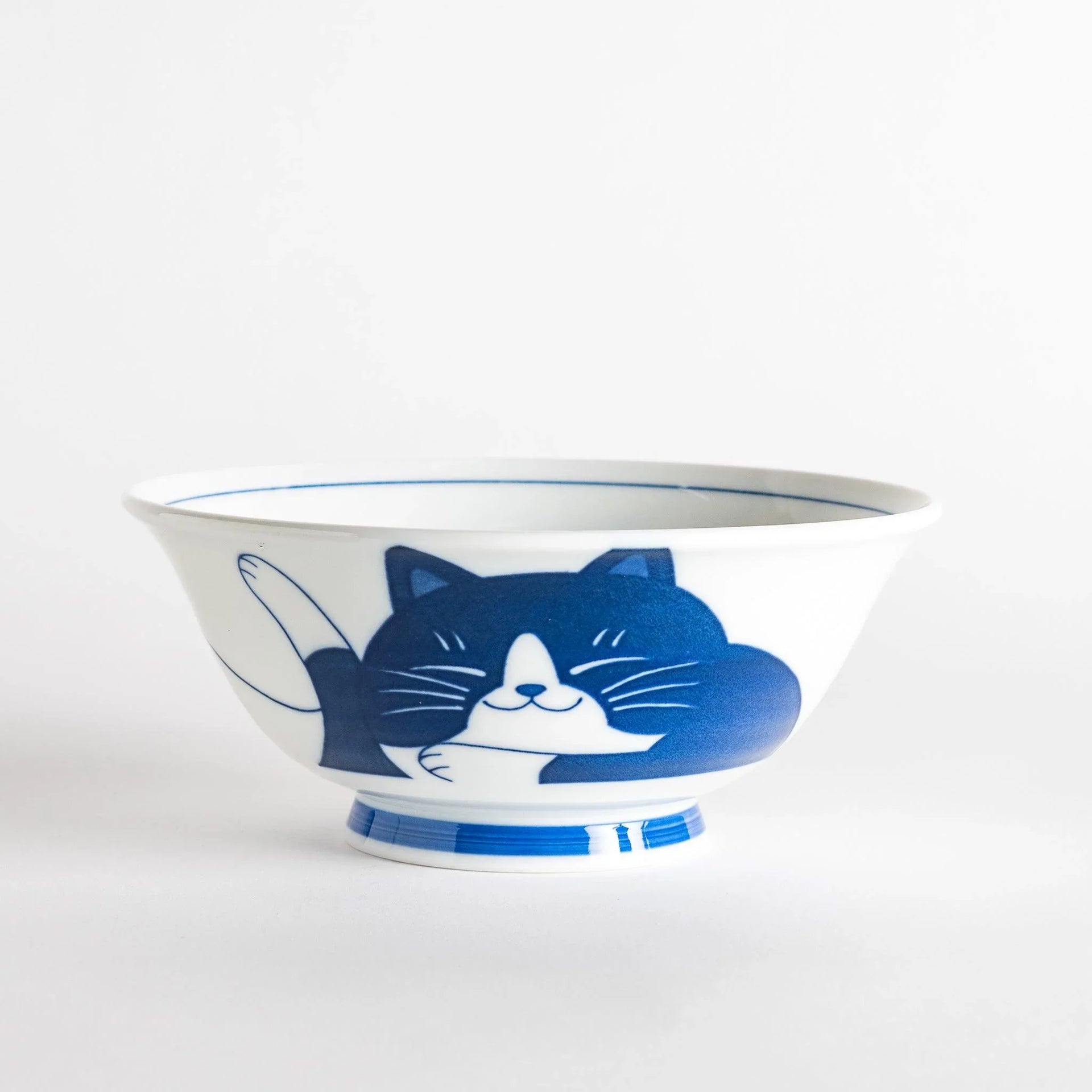 Tuxedo Cat Ramen Bowl